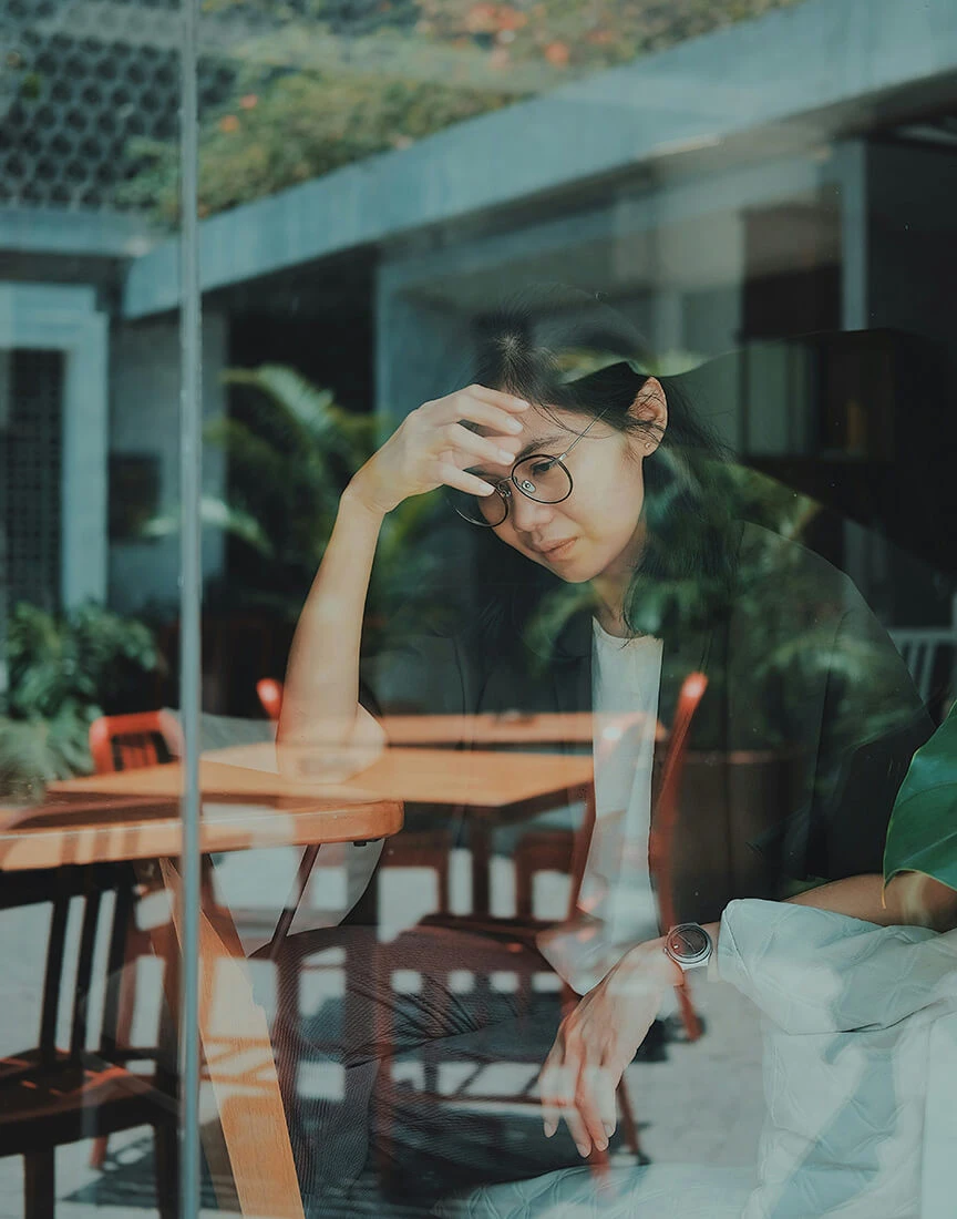 ADD and ADHD Treatments Woman in cafe