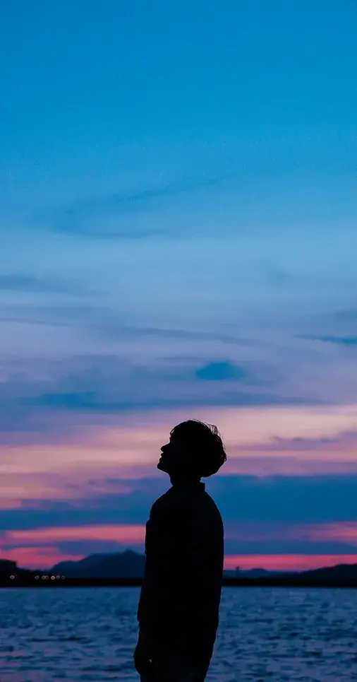 Blue and Pink Sunset Blue and Pink Sunset