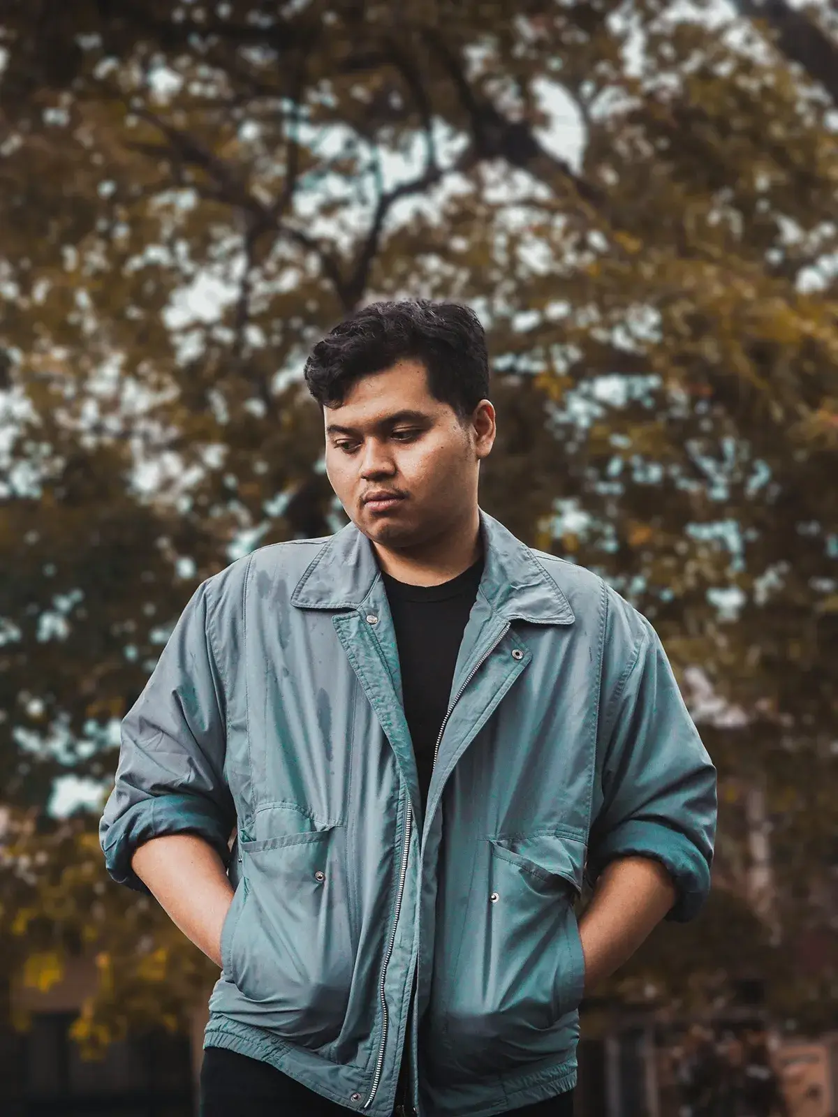 what-mdd-looks-like A man standing with his hands in his pockets